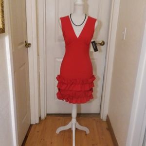 Nicole Miller, Mini red dress